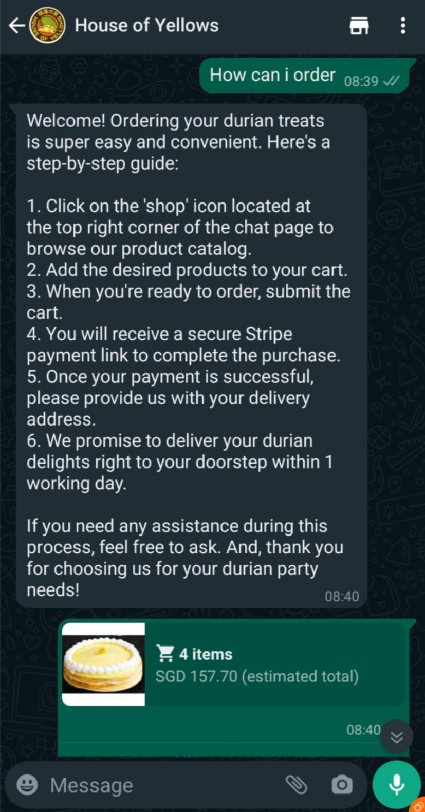 AI Commerce Chat